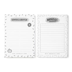 Combiset Notitieblokken A6 // Set 2 Stuks
